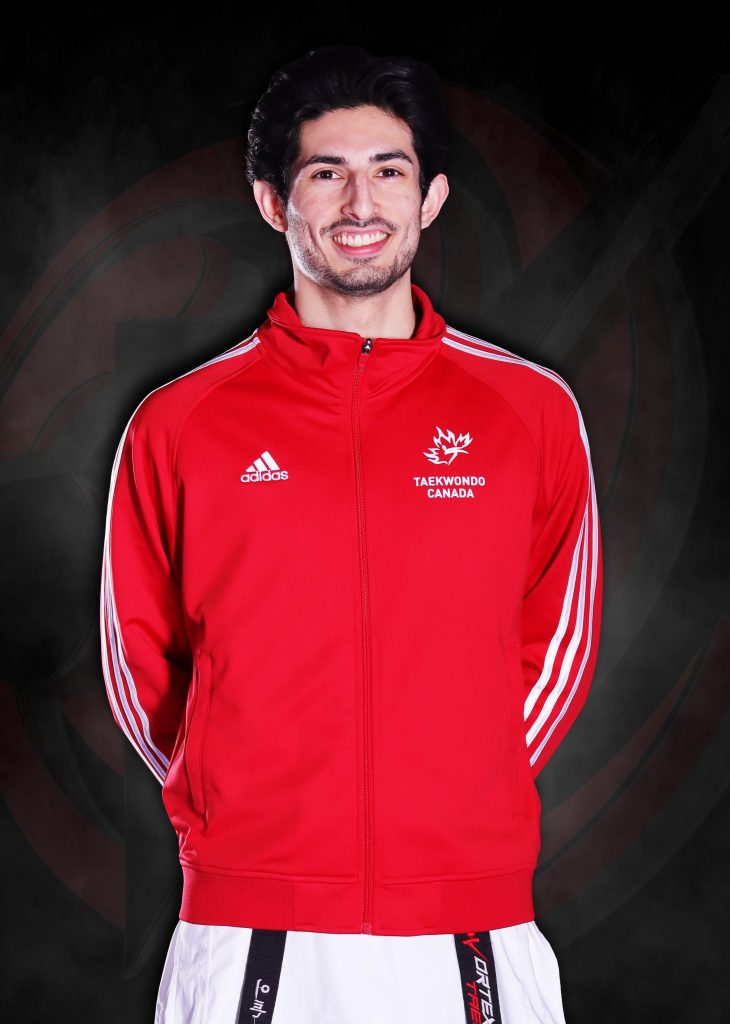 Ethan pose team canada